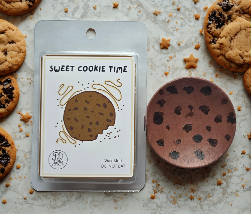 Sweet Cookie Time Wax Melt and Wax Dish