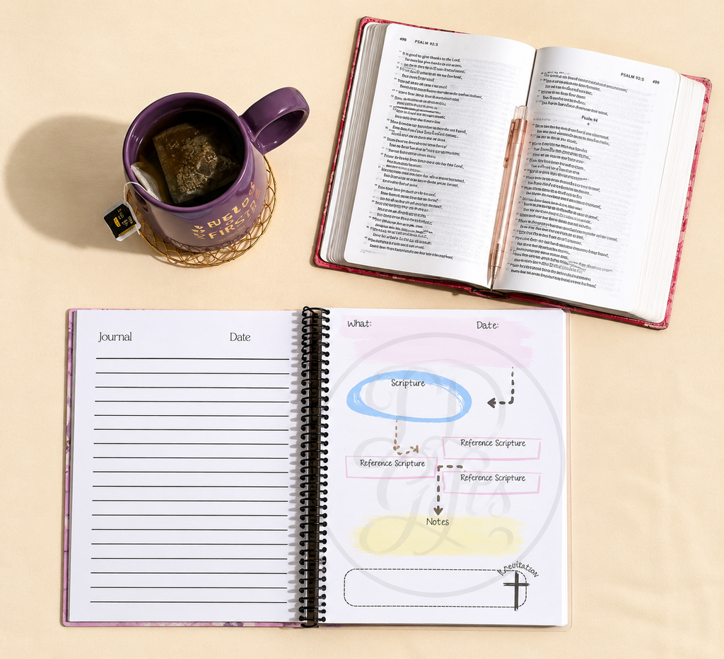 The Christian's Treasure Map (Pink/Purple)